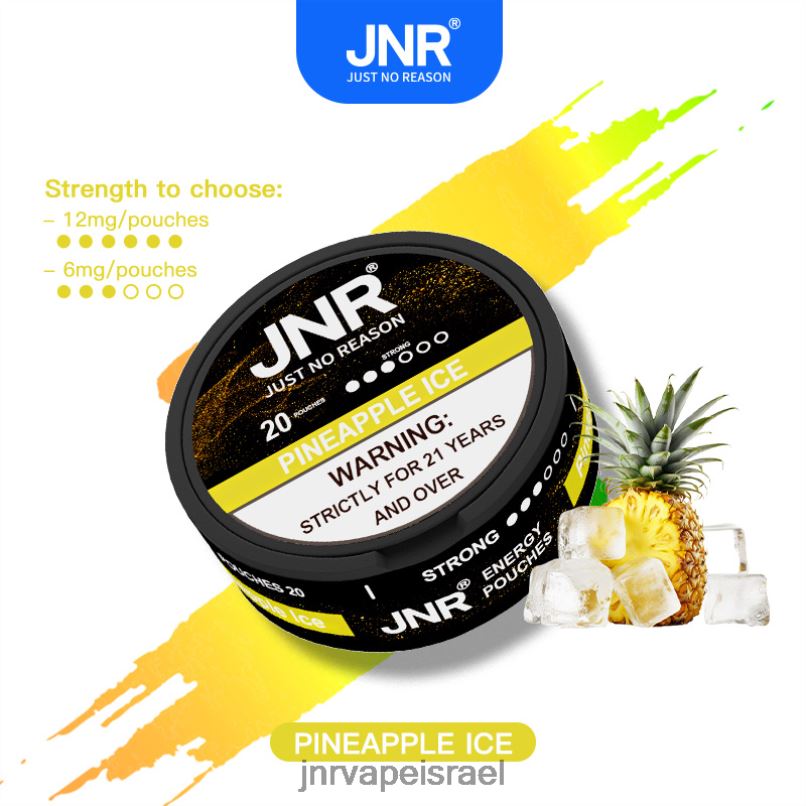 JNR VAPE REVIEW | שקיות אנרגיה של jnr קרח אננס X0D0299