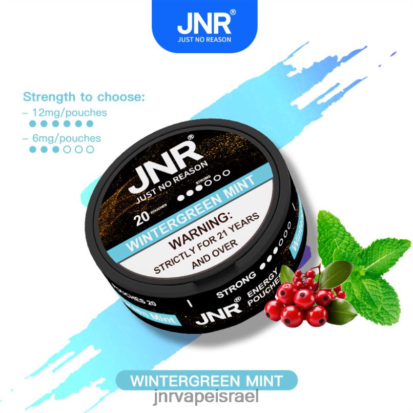 JNR VAPE | שקיות אנרגיה של jnr מנטה ירוקת חורף X0D02106