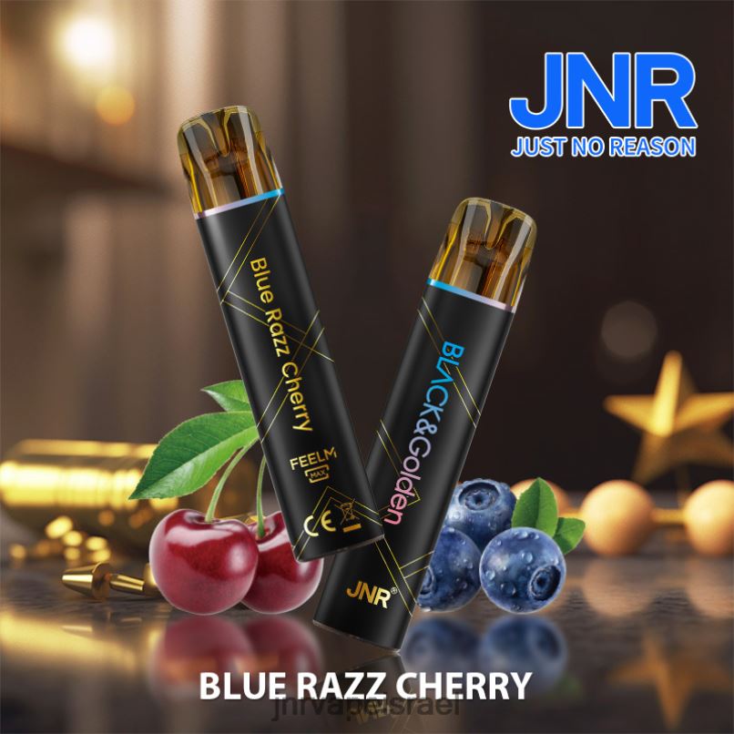 JNR VAPE ISRAEL | jnr black & gloden דובדבן כחול ראז X0D02272