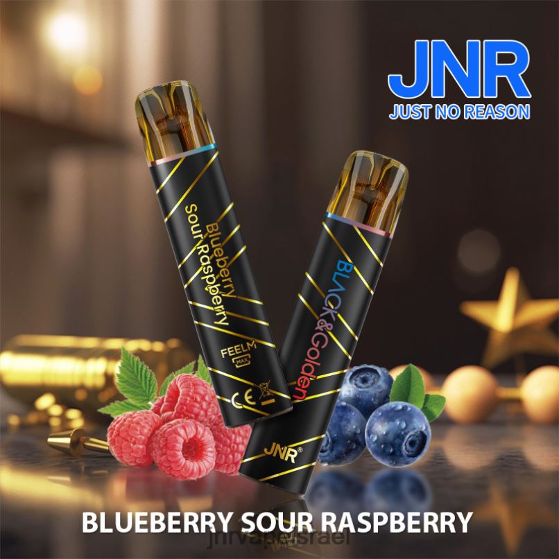 JNR VAPE PODS | jnr black & gloden פטל חמוץ אוכמניות X0D02274