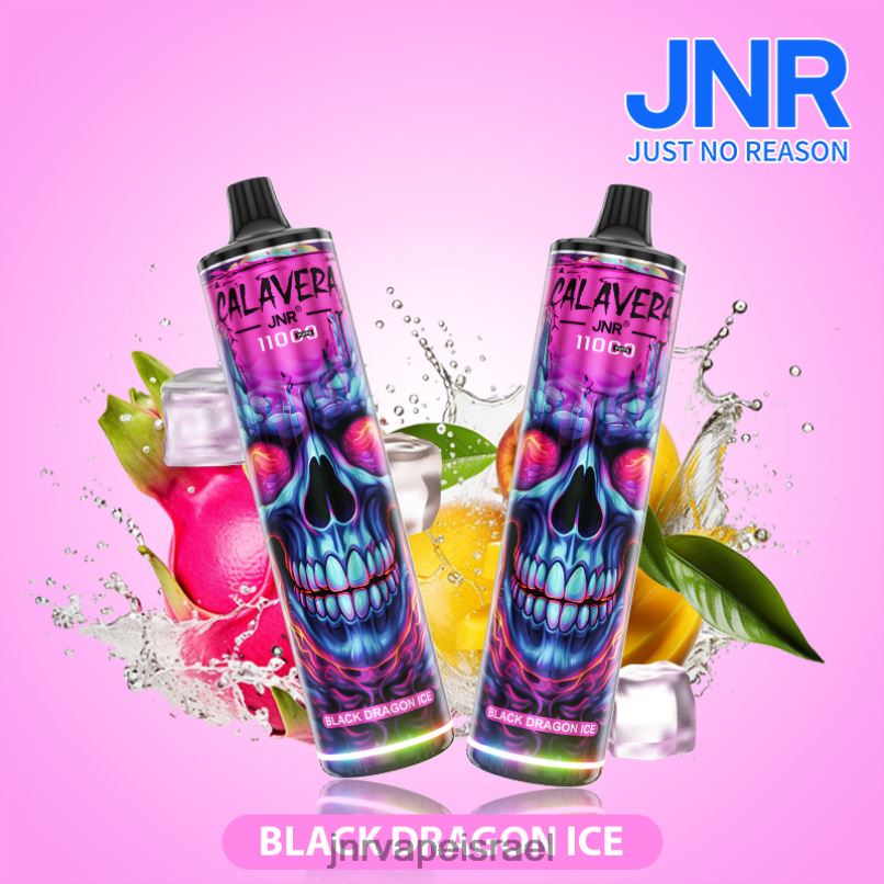 JNR VAPES FACTORY | jnr calavera קרח דרקון שחור X0D02300