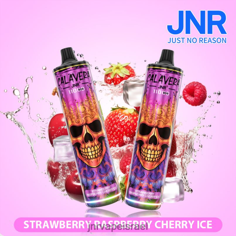 JNR VAPE FLAVOURS | jnr calavera קרח דובדבן פטל תות X0D02311
