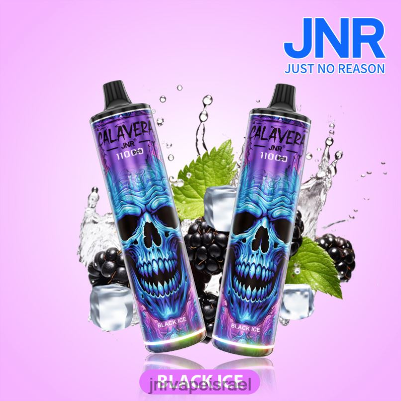 JNR VAPE NICOTINE | jnr calavera קרח שחור X0D02307