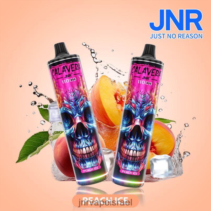 JNR VAPE | jnr calavera קרח אפרסק X0D02296