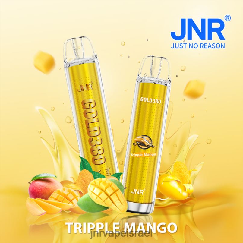 JNR VAPE PODS | jnr gold380 מנגו משולש X0D0244