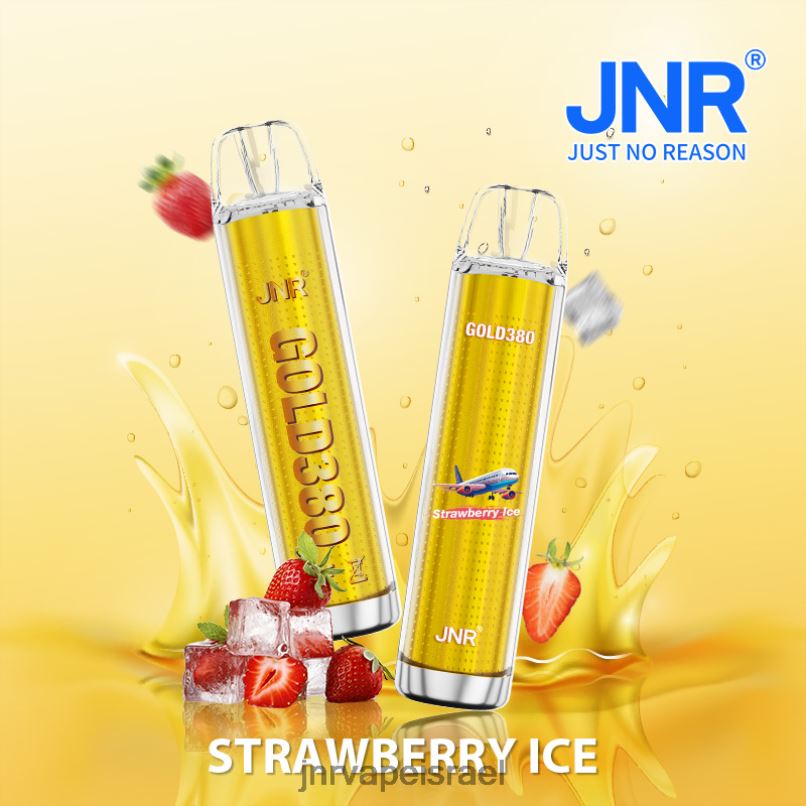 JNR VAPE PODS | jnr gold380 קרח תות X0D0254