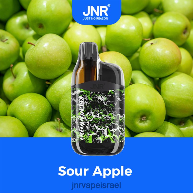 JNR VAPE PODS | jnr infinity box תפוח חמוץ X0D0294