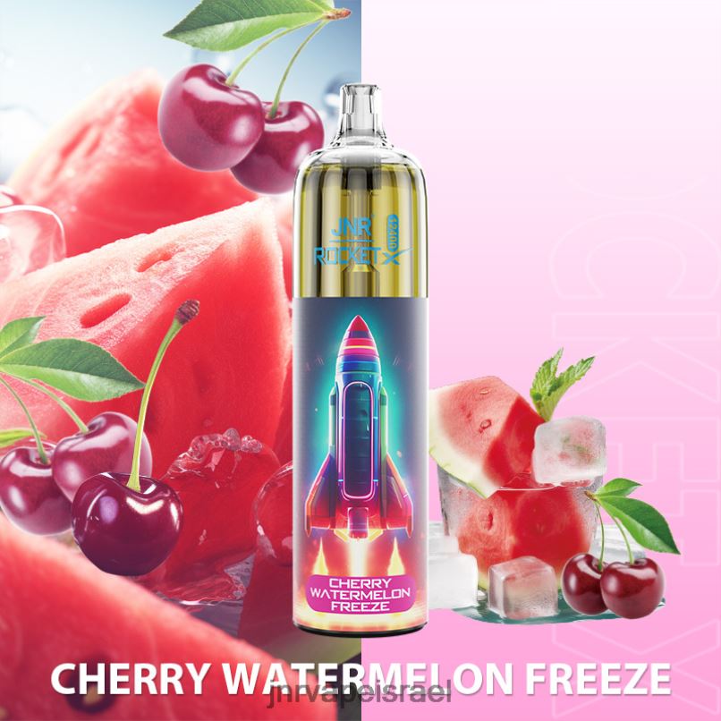 JNR VAPE PODS | jnr rocket-x הקפאת אבטיח דובדבן X0D02124