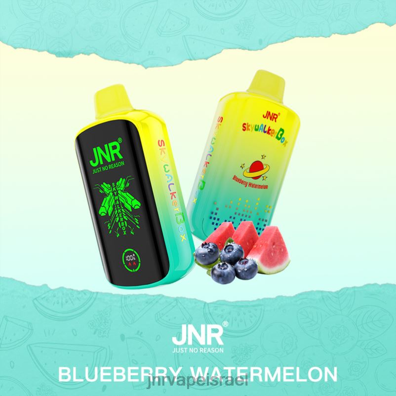 8VXZ841 JNR SKYWALKER קופסא אבטיח אוכמניות | JNR VAPE ISRAEL