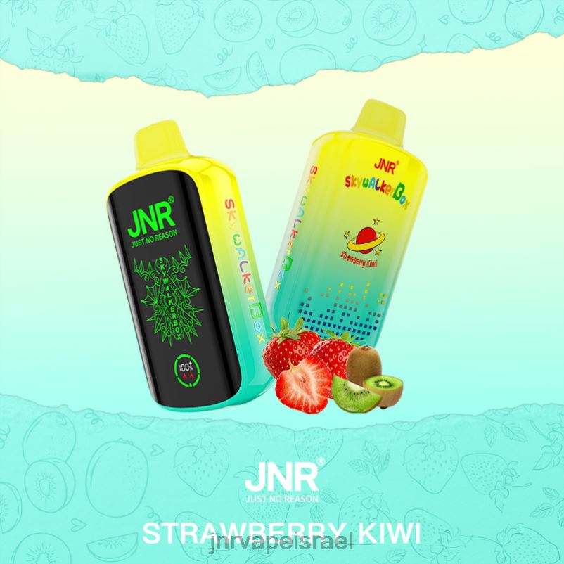 8VXZ847 JNR SKYWALKER קופסא קיווי תות | JNR VAPE PRICE