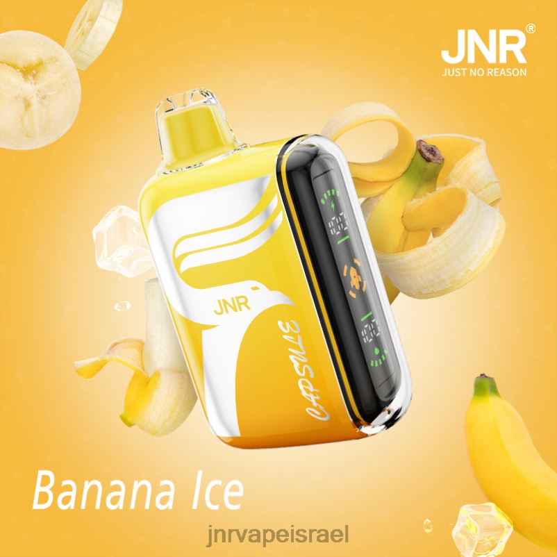 8VXZ856 JNR כּמוּסָה בננה-קרח | JNR VAPE NICOTINE