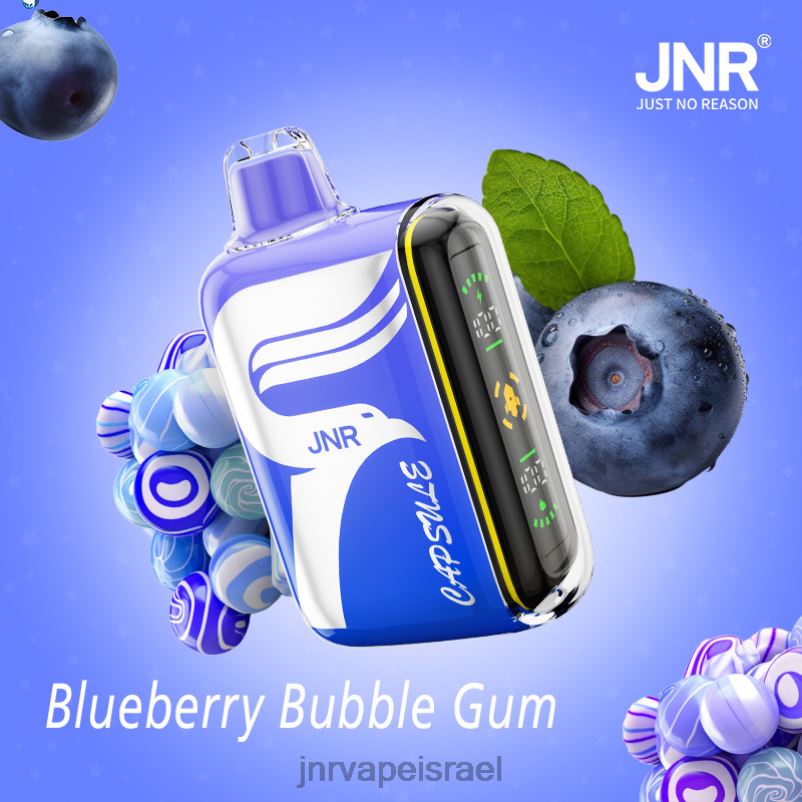 8VXZ858 JNR כּמוּסָה אוכמניות-בועות-מסטיק | JNR VAPE REVIEW