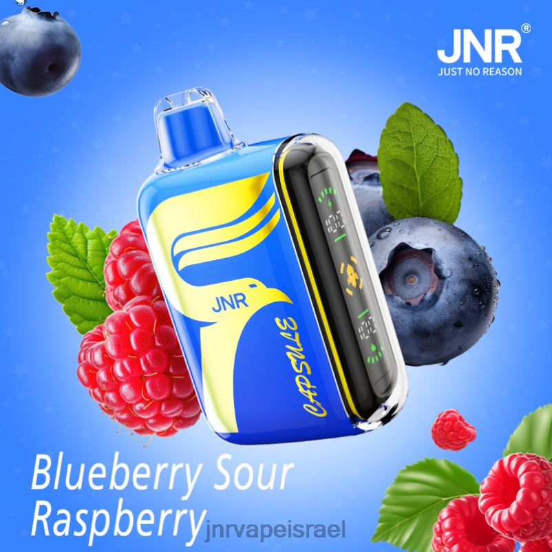 8VXZ860 JNR כּמוּסָה אוכמניות-חמוצות-פטל | JNR VAPE FLAVOURS