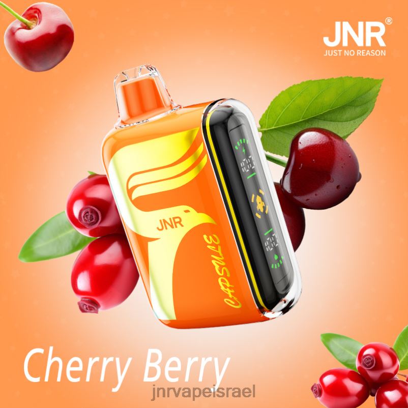 8VXZ861 JNR כּמוּסָה ברי דובדבן | JNR VAPE ISRAEL