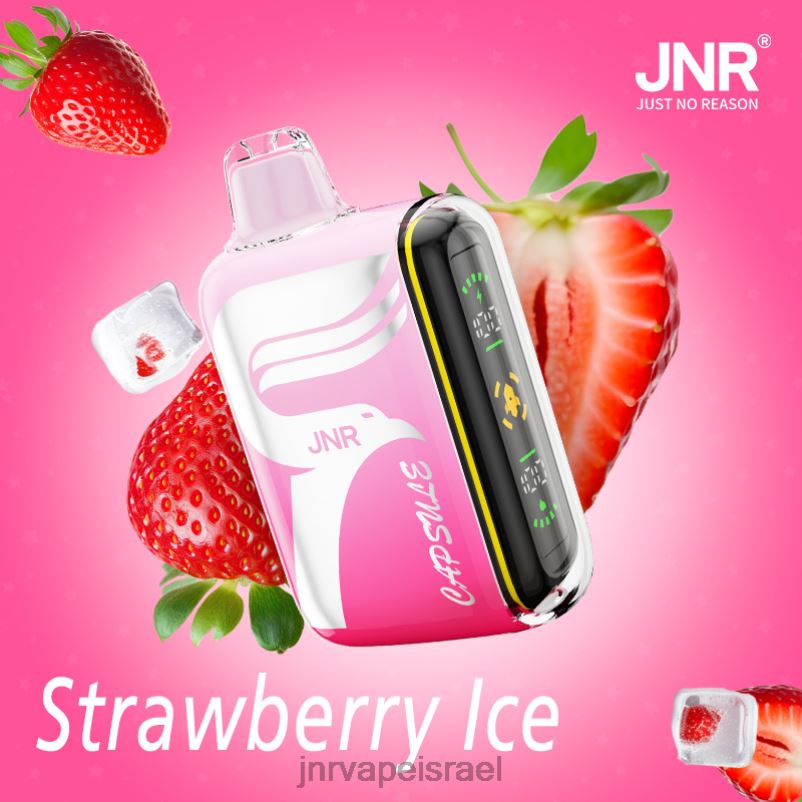 8VXZ867 JNR כּמוּסָה קרח תות | JNR VAPE PRICE