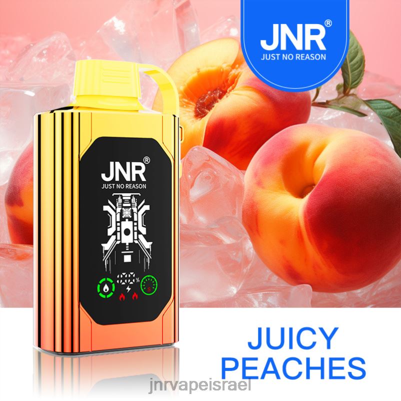 8VXZ884 JNR SHISHA קופסא אפרסקים עסיסיים | JNR VAPE NICOTINE CONTENT