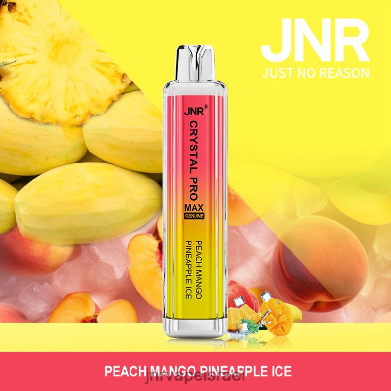 JNR VAPES FACTORY | jnr קריסטל פרומקס קרח אננס מנגו אפרסק X0D02340
