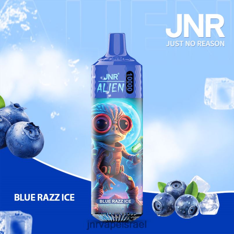 JNR VAPE FLAVOURS | חייזר jnr קרח כחול razz X0D02141