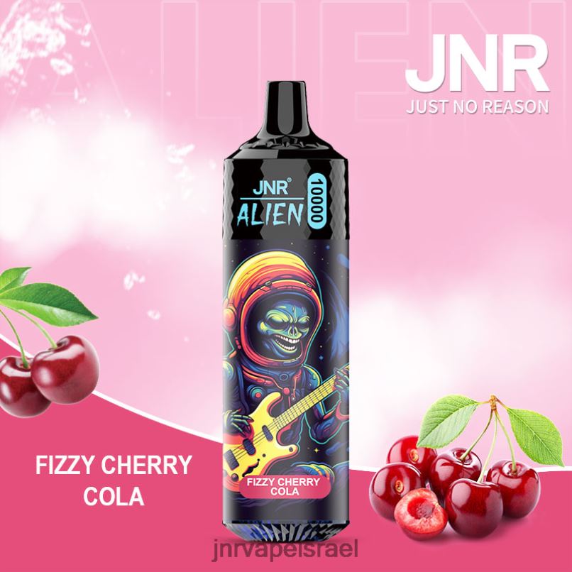 JNR VAPE JERUSALEM | חייזר jnr קולה דובדבנים תוססים X0D02143