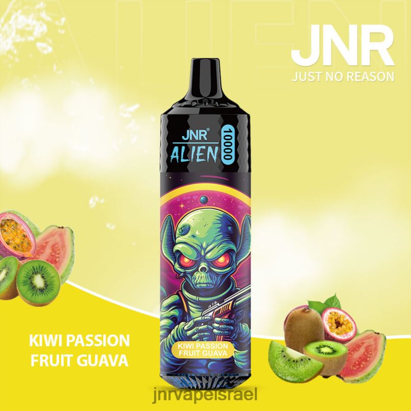JNR VAPE JERUSALEM | חייזר jnr קיווי פסיפלורה גויאבה X0D02153