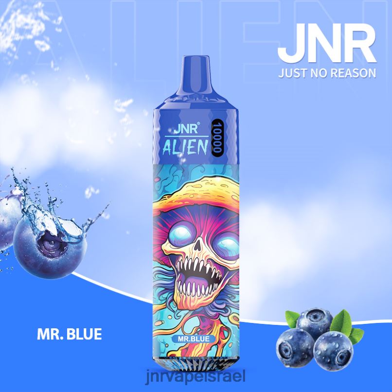 JNR VAPE JERUSALEM | חייזר jnr mr.blue X0D02133
