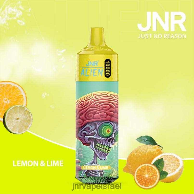 JNR VAPE NICOTINE CONTENT | חייזר jnr לימון ליים X0D02145