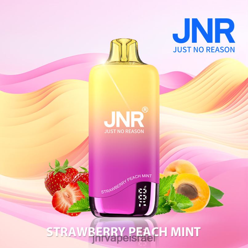 JNR VAPE NICOTINE | jnr קשת נענע תות אפרסק X0D02267