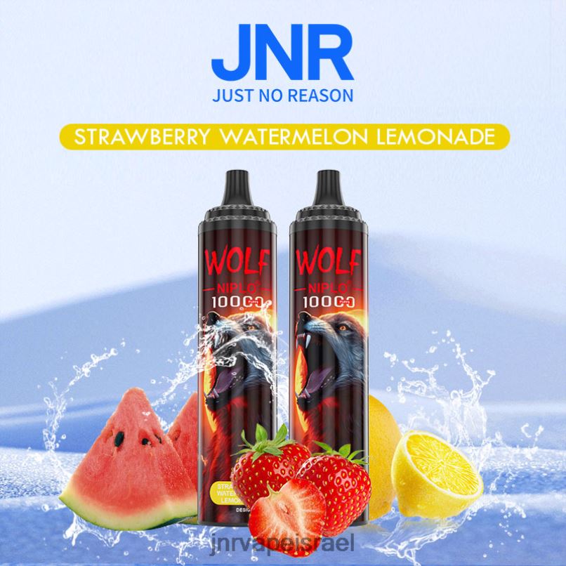 JNR VAPE NICOTINE | jnr זאב ניפלו לימונדת אבטיח תות X0D02357
