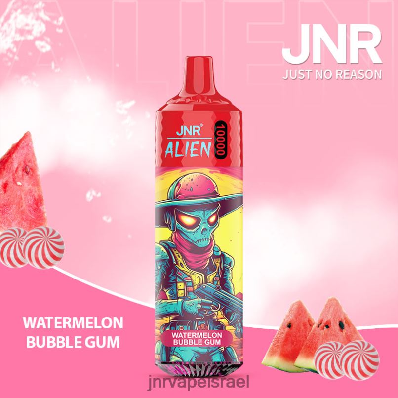 JNR VAPE REVIEW | חייזר jnr מסטיק אבטיח X0D02159