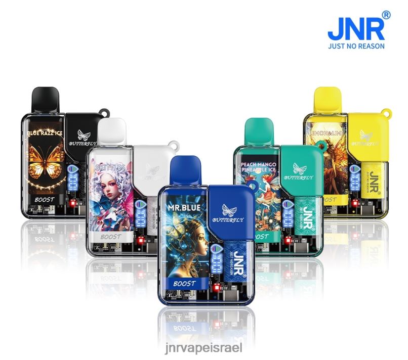 JNR VAPE REVIEW | jnr פרפר קרח כחול razz X0D0259