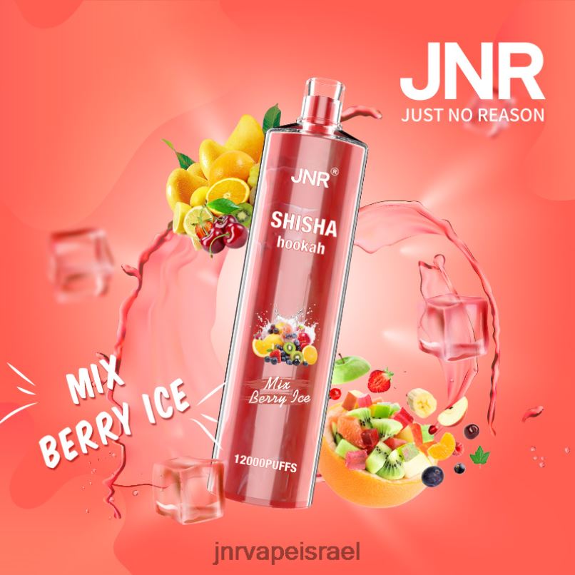 JNR VAPE | jnr שישה מערבבים קרח פירות יער X0D02166