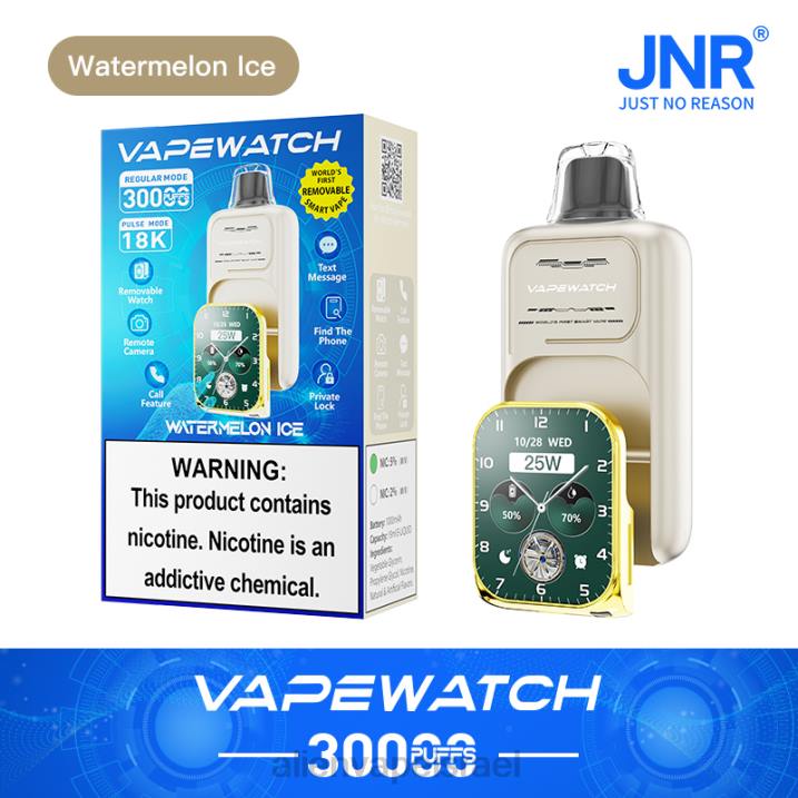 JNR שעון vape קרח אבטיח 4H609 | JNR VAPE REVIEW